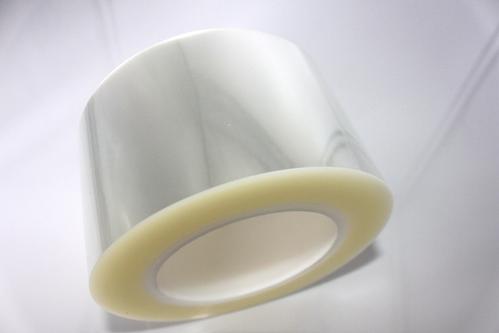 双层硅胶PET网纹保护膜